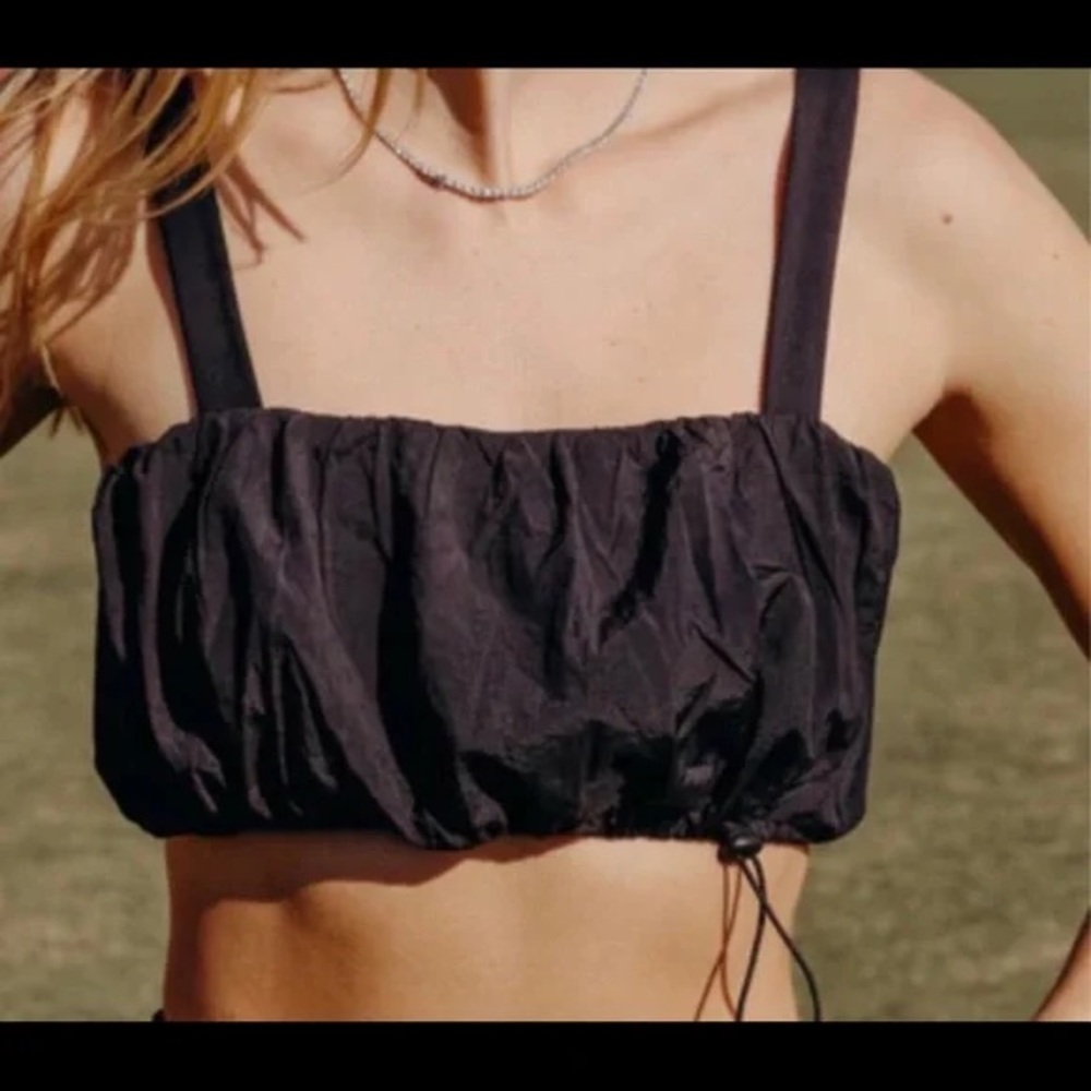 Daily Drills Bubble Bra in Black - Size Small